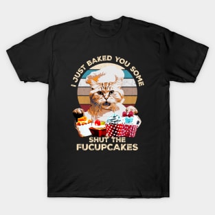 Fucupcakes - vintage retro T-Shirt